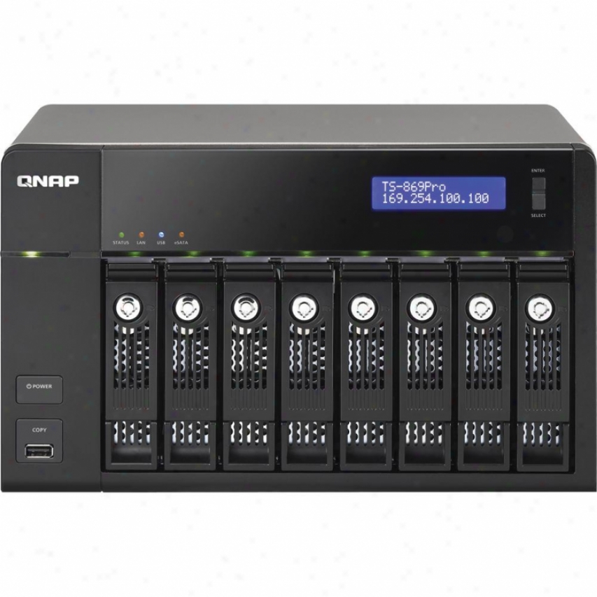 Qnap Ts-869 Pro 8-bay All-in-one Nas Server