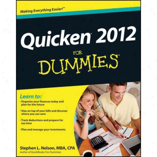 Quicken 2012 In quest of Dummies