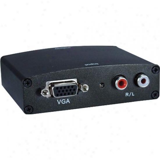 Qvs Hvga-as Vga Video/stereo Audio To Hdmi Digital Converter