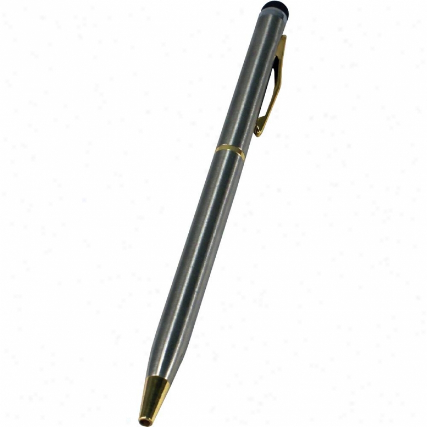 Qvs Is2cbk Q-stick Capacitive Touch Stylus & Pen - Silver