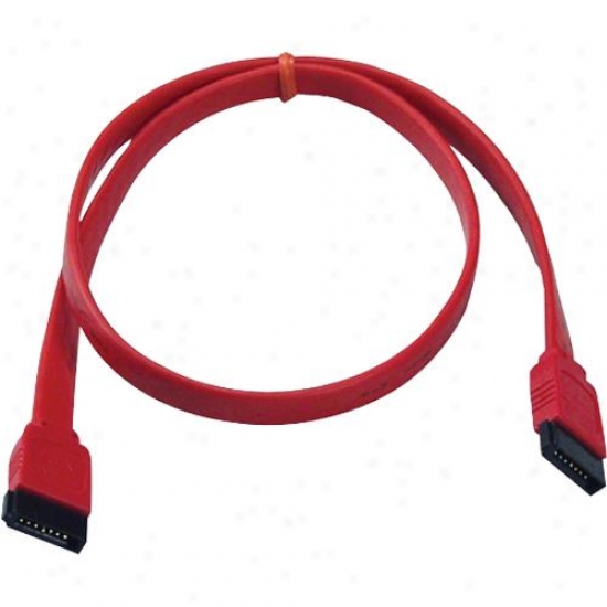 Qvs Sata-12 Serial Ata Internal Data Cable - 12 Inches