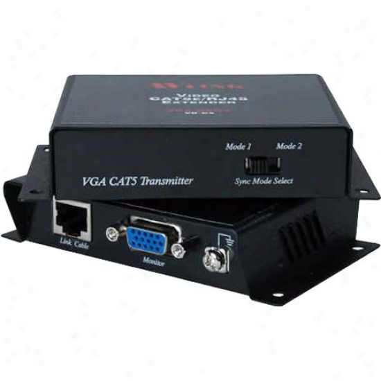 Qvs Vbc5 Vga/rgb Video Cay5e Extender