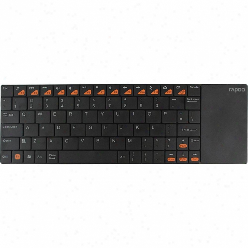 Rapoo E2700 Ultra Compact Size Wireless Keyboard - Black