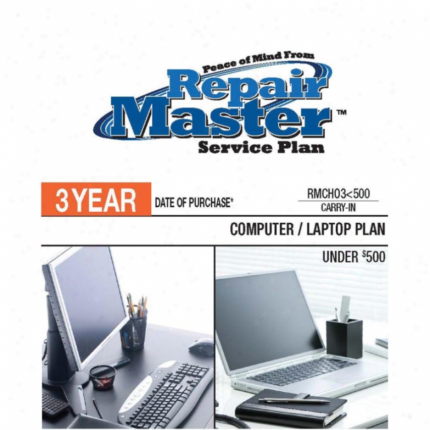 Repair Master Rmcho3u500 3-year Computer/home Office Warranty Plan