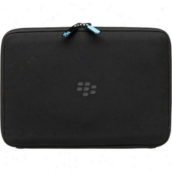 Research In Motion Blackberry Piaybook Zip Sleeve - Black/blue - Acc-39318-305