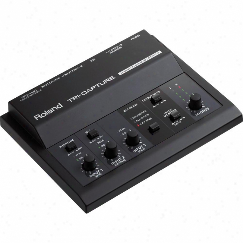 Roland Ua-33 Tri-capture Usb Audio Interface