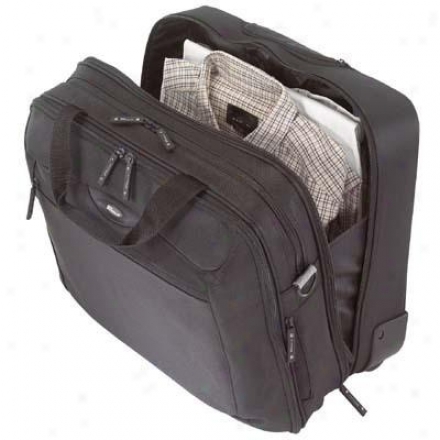 Rolling Travel 17" Laptop Case - Black Tcg717