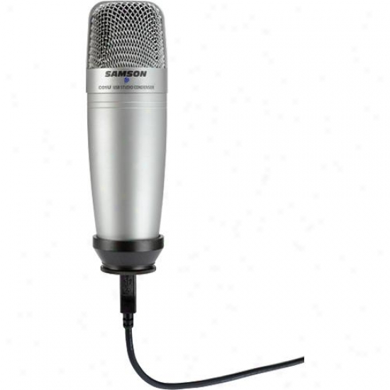Samson Audio C01ucw Studio Condenser Microphone With Cakewalk Software