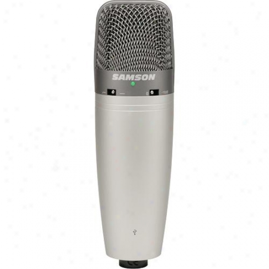 Samson Audio C03upak Co3u Microphone With Podcast Pak