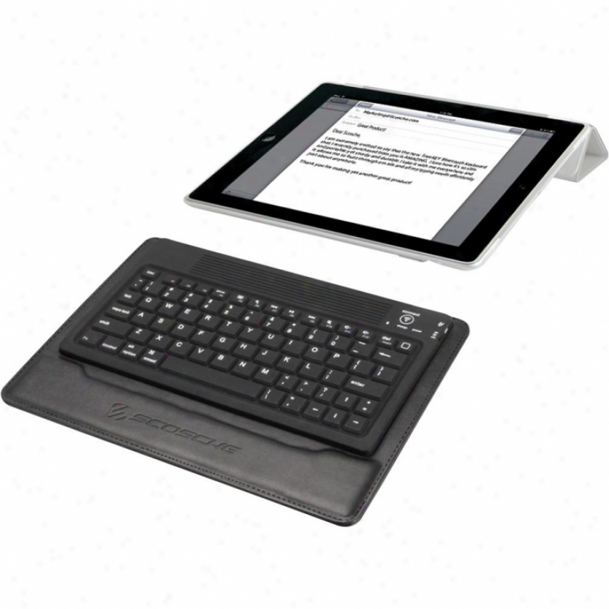 Scosche Administration Freekey Pro Bluetooth Wireless Keyboard For Pc - Mac - Tablets