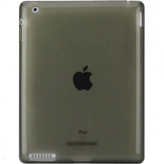 Scosche Flexible Rubber Case For Ipad 2 Ipd2tpubk - Smoke Black