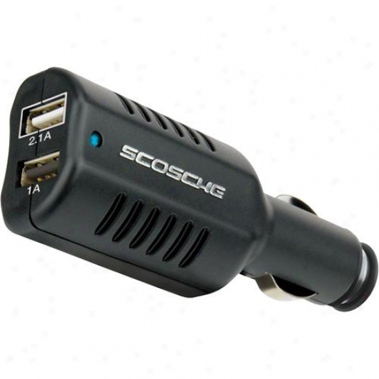 Scocshe Revive Ii Dual Usb Car Charger For Ipad