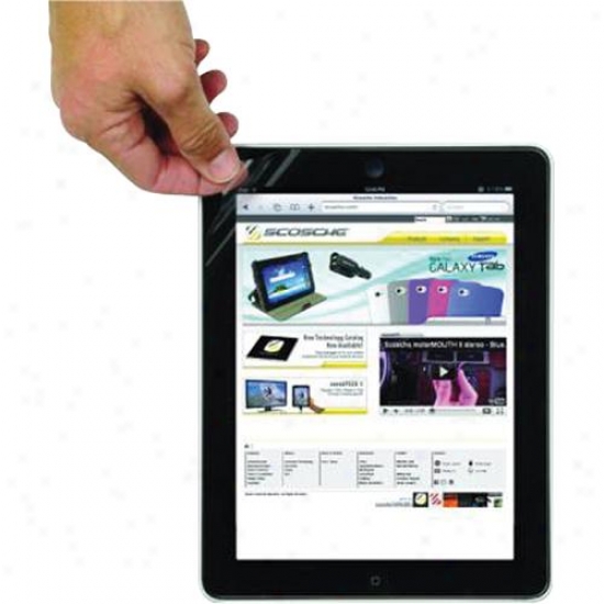 Scosche Ultra-clear Screen Protectors For Ipad 2 Fpd2uc