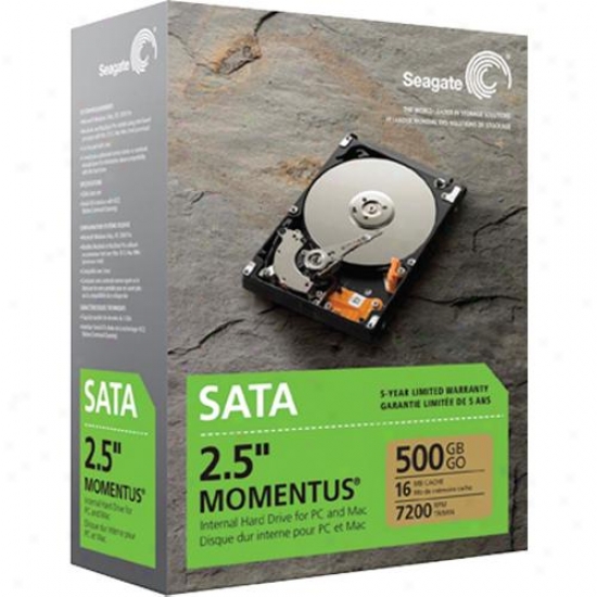 Seagate Momentuw 500gb 2.5" Sata Internal Laboriously Drive - St905003n3a1as-rk