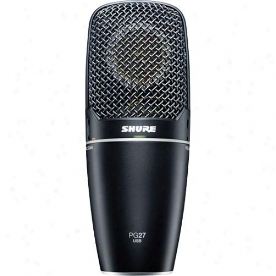 Shure Pg27usb Side Address Cardioid Condenser Microphone