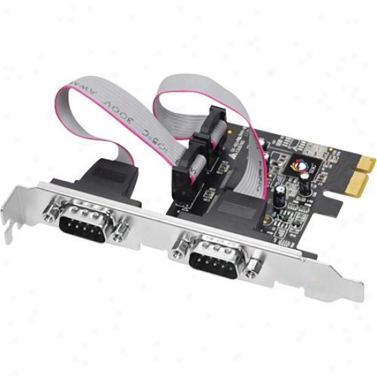 Siig Inc Dual Pcie 2-port Rs232