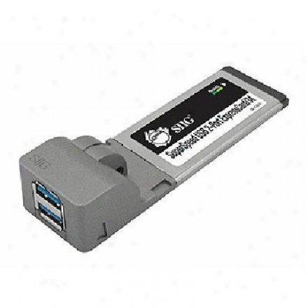 Siig Inc Superspeed Usb 2-port Exprcard