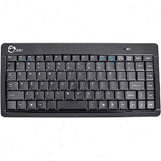 Siig Inc Wireless Ultra Slim Mini Keyboard - Jk-wr0512-s1