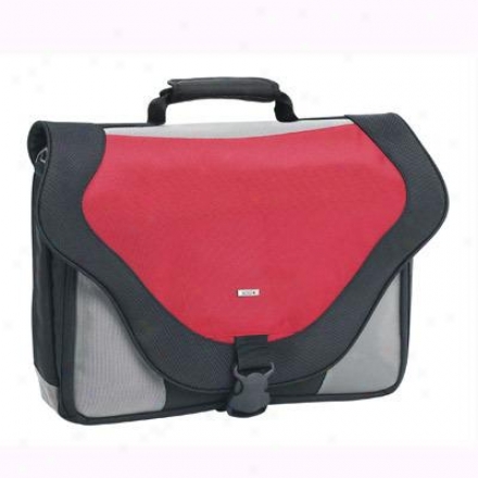 Solo 17" Laptop Messenger Bag - Red Pt920-12