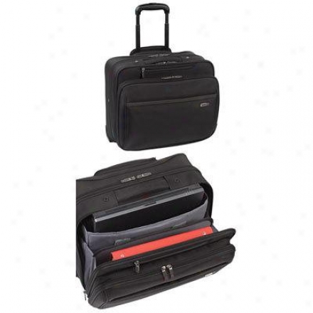 Solo Cneckfast Rolling Laptop Case - Black Cla902-4