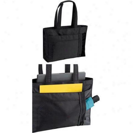 Solo Laptop Nylon Tote -black Pla801-4