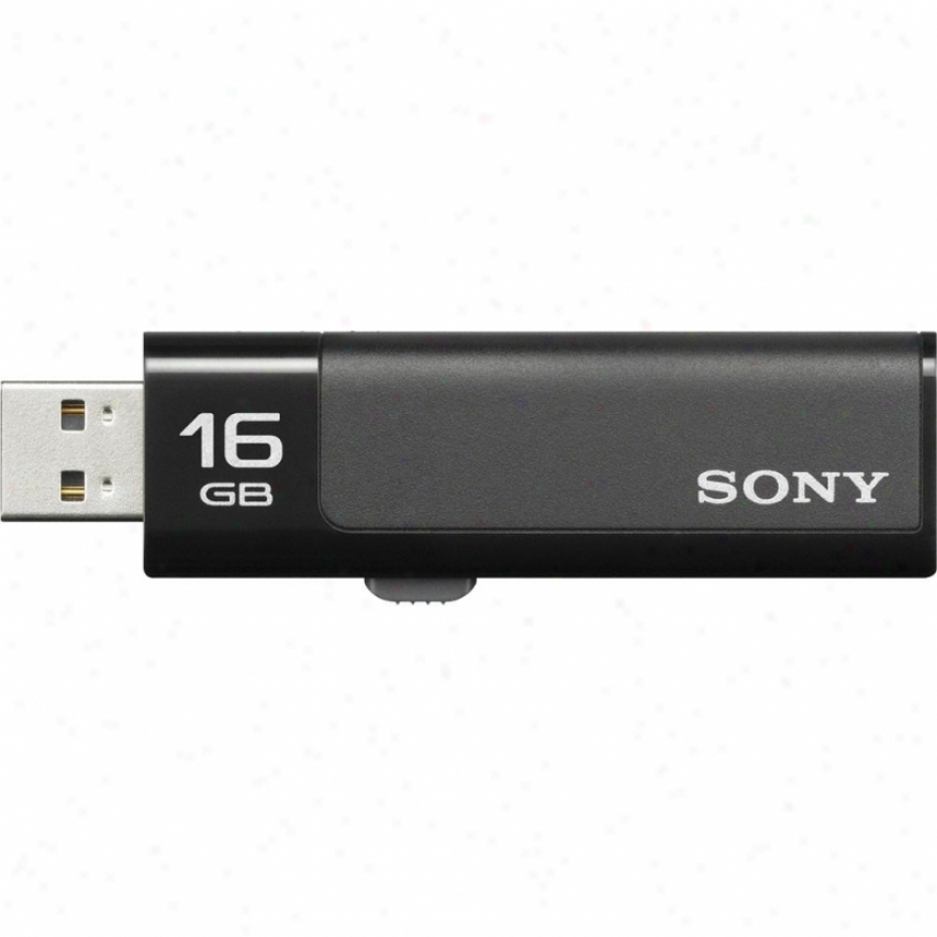 Sony 16gb Micro Vault Click Usb Flash Drive Usm16gn