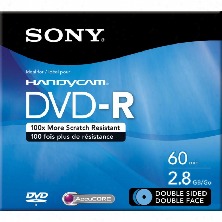 Sony Dmr60dsr1h Storage Media Dvd-r (8cm) 2.8gb