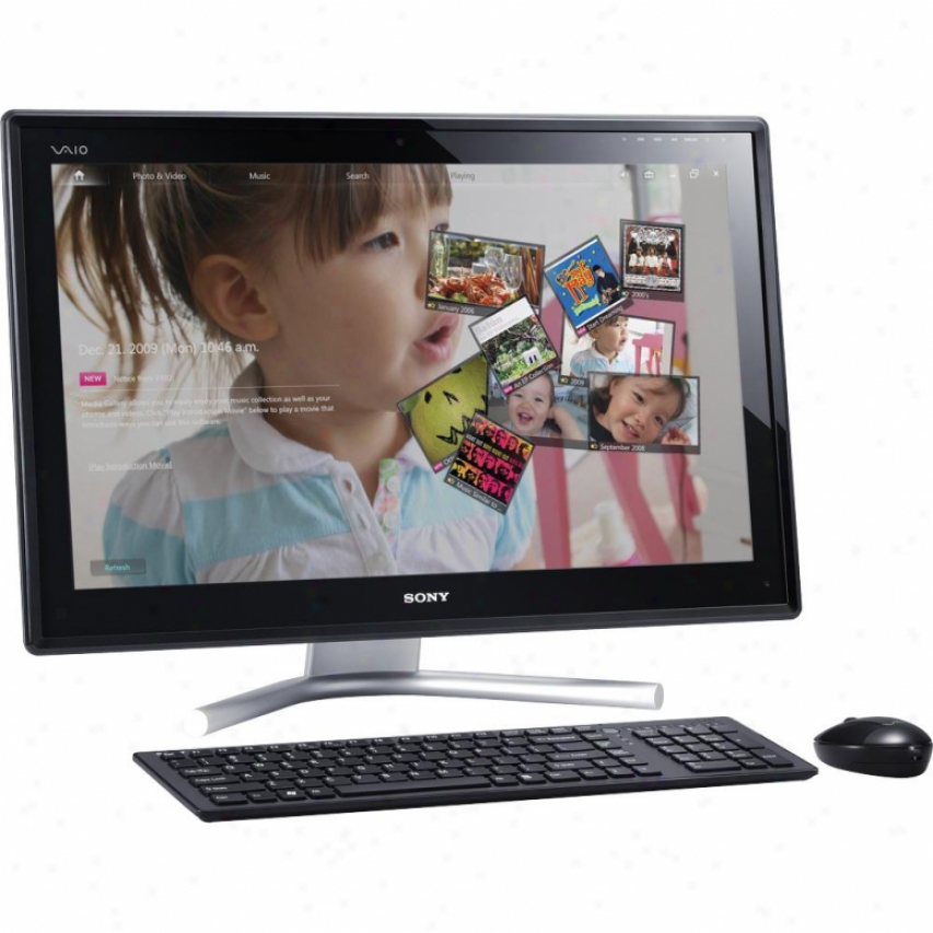 Sony Open Box Vaio&reg; Vpcl224fx/b 24" Touchscreen All-in-one Desktop Pc