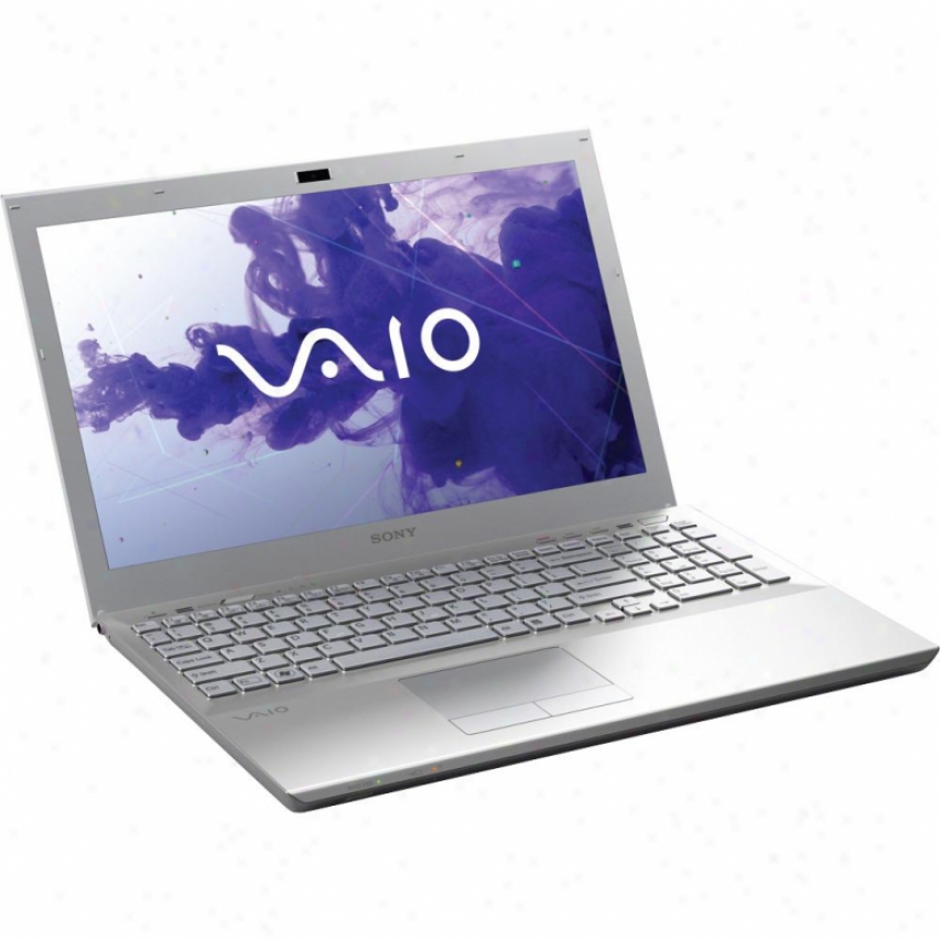 Sony Open Box Vaio&reg; Vpcse13fx/s 15.5" Notebook Pc - Platinum Silver