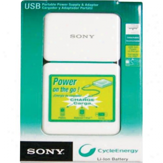 Sony Portablle Usb Charger Wit h1120mah Li-ion Battery Cpal