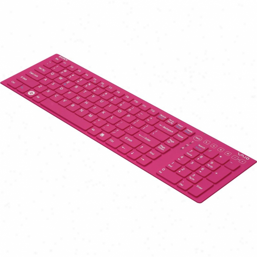 Sony Vaio&reg; All-in-one Computer Keyboard Skin - Pink - Vgp-kbv5/p