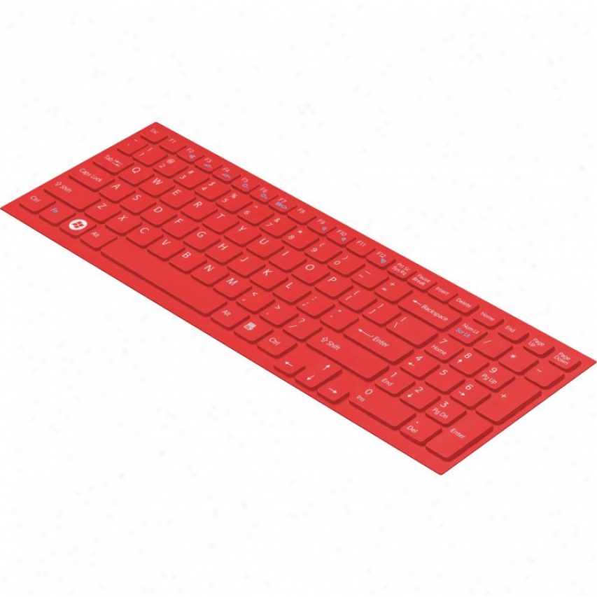 Sony Vaio&reg; Laptop Keyboard Skin - Red - Vgp-kbv3/r