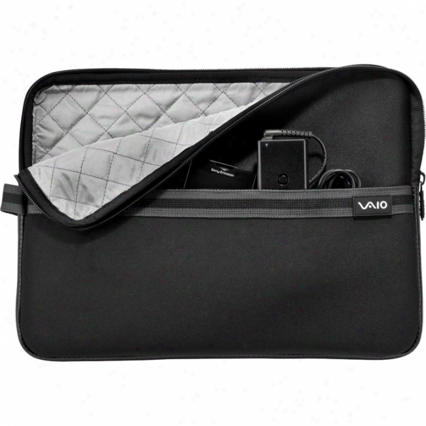 Sony Vaio&reg; Neoprene 14" Notebook Slesve - Black - Vgpamn1c14/b