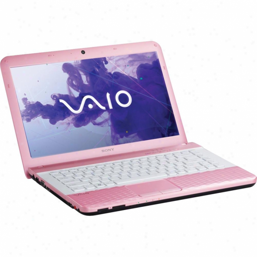 Sony Vaio&reg; Vpceg34fx/p 14" Notebook Pc - Blush Pink