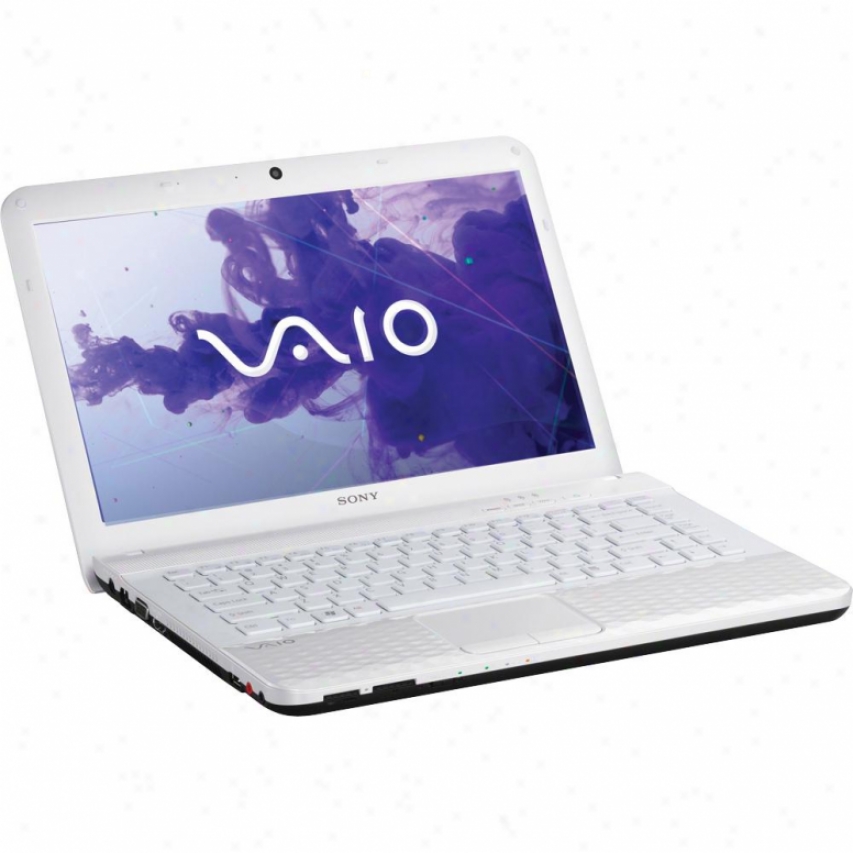 Sony Vaio&reg; Vpceg34fxw 14" Notebook Pc - Glacier White