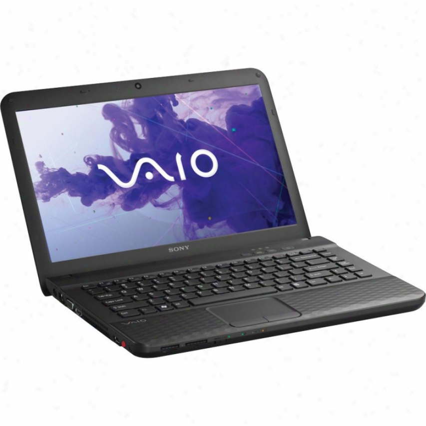 Sony Vaio&reg; Vpceg36fx/b 14" Notebook Pc - Charcoal Black