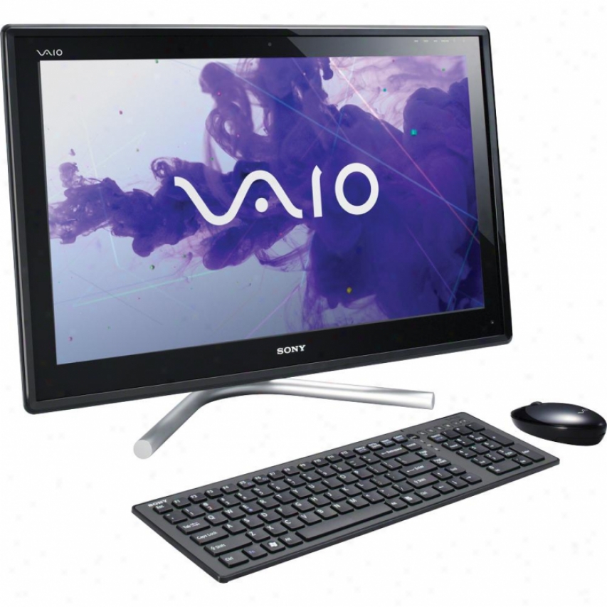 Sony Vaio&reg; Vpcl23cfx/b 24" Full Hd Touchscreen All-in-one Desktop Pc - Black