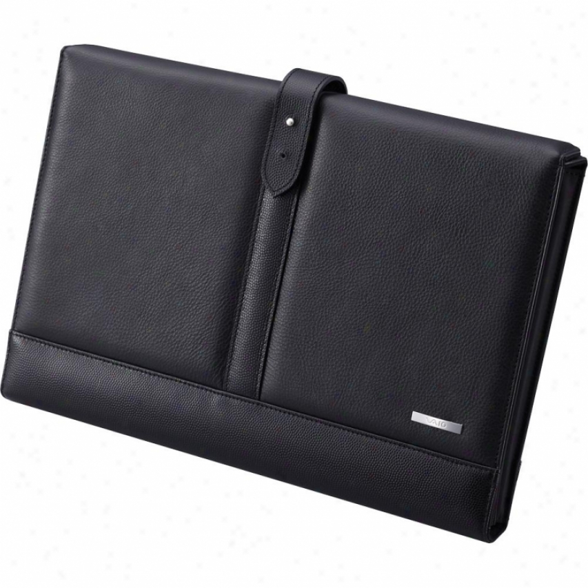 Sony Vgp-ckz2 Vaio&reg; Z Series Leather Carrying Case - Black