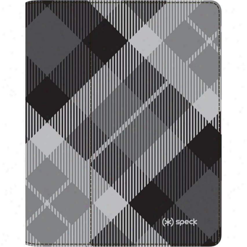 Speck Products Fitfolio For New Ipad 3 - Megaplaid Black Spka1190