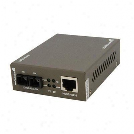 Startech 1000 Mpbs Ethernet Coventer Sc