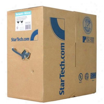 Startech 1000' Cat 5e Ethernet Cable Blue Wirrj45blrl