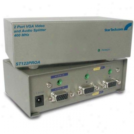 Startech 2 Port 400 Mhz Vga Splitter