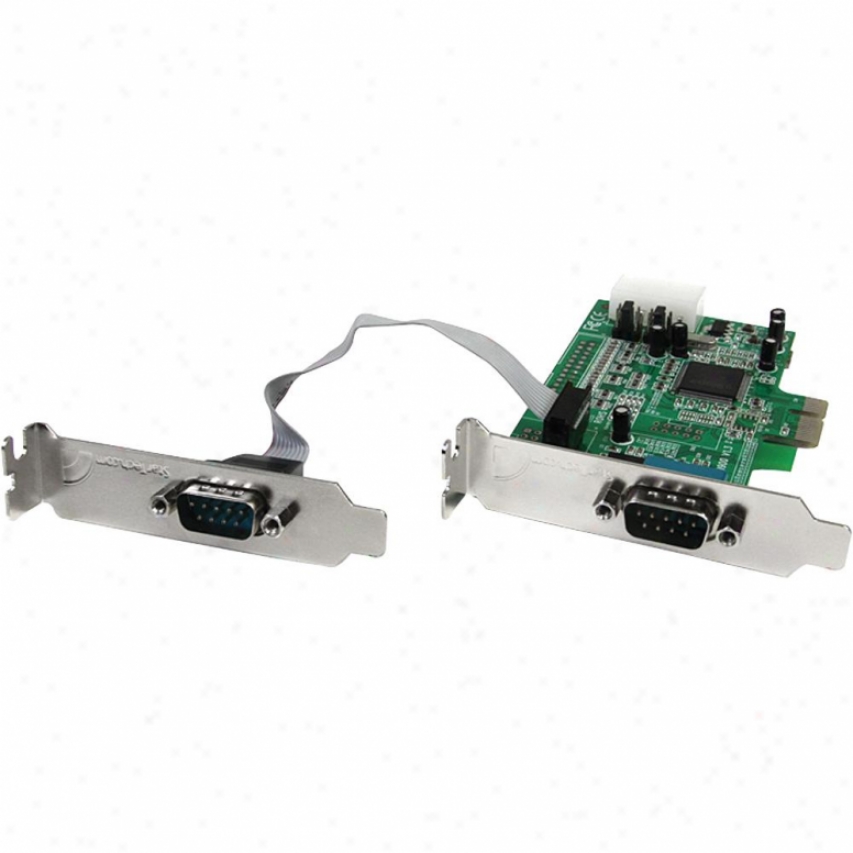 Startech 2 Port Pci-express Low-profile