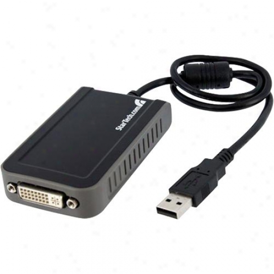 Startech Usb2dvie2 Usb Dvi External Dual Or Multi Monitor Video Adapter