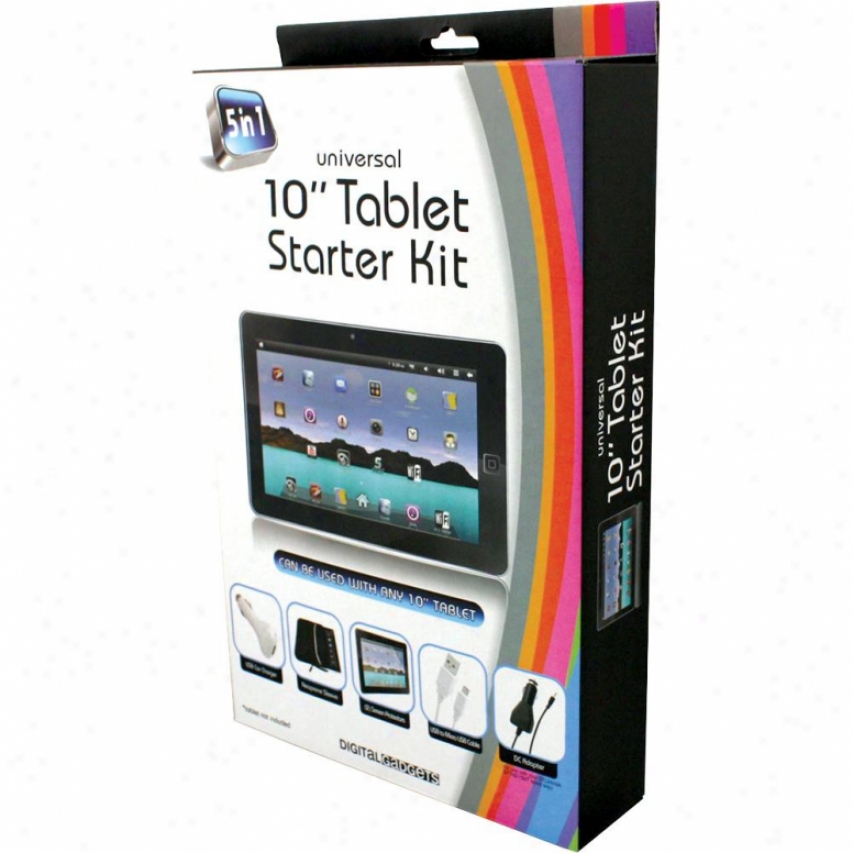 Sylvania 10&quott; Universal Tablet Starter Kit - Dgtab10usk