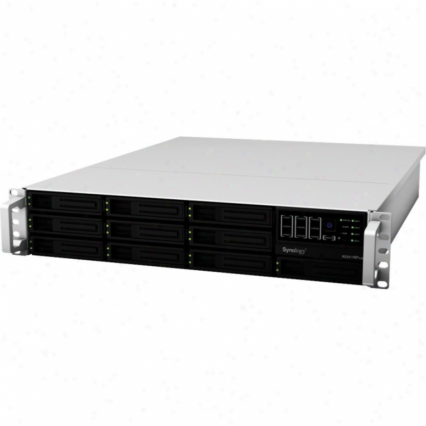 Synology Rackstation Rs3411rpxs 10-bay 2u Rackmount Nas Server - Diskless