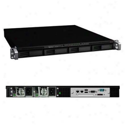 Systems Trading Rs810rp+ Scalable 4-bay All-in-1 Rackmounted Nas Server