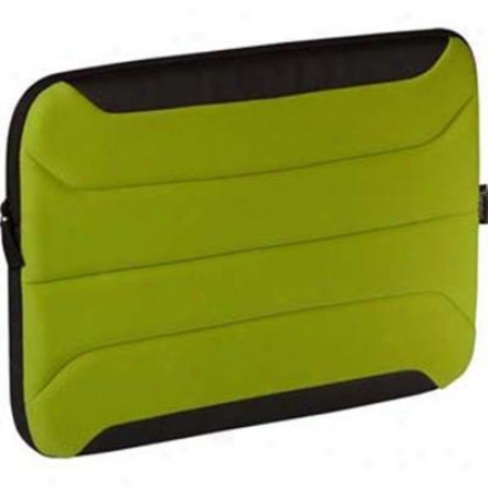Targus 10.2-inch Zamba Netbook Sleeve - Green - Tss13503us