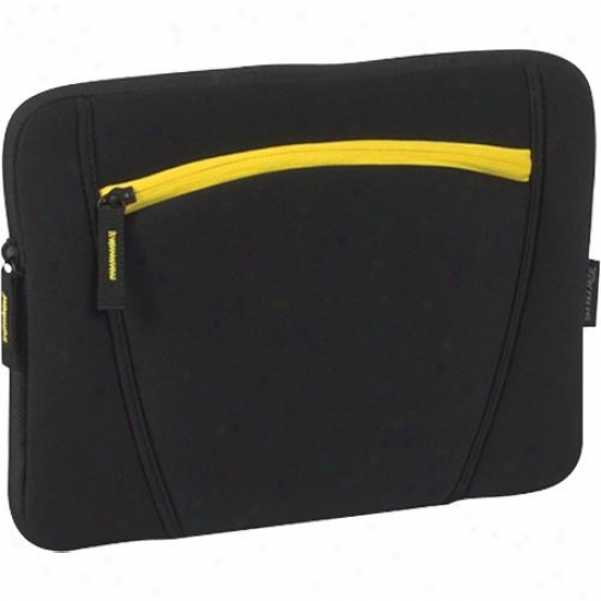 Targus 13" Sleeve With Accessory Pocket For Macbook Pro - Black/yellow