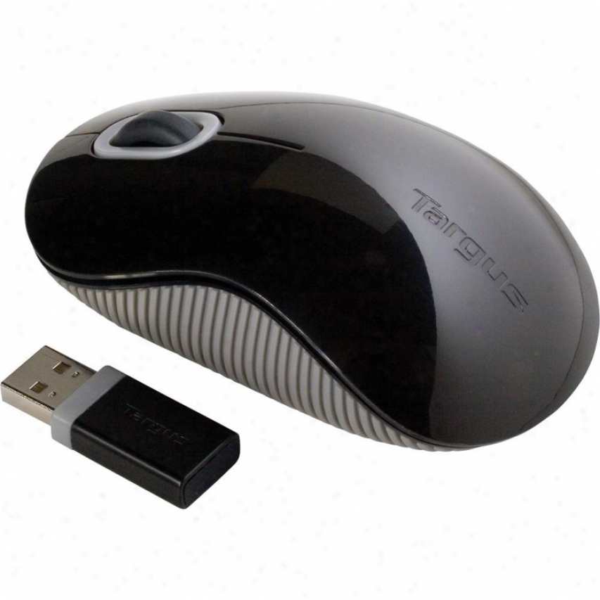 Targus Amw50us Wireless Optical Mouse - Black/gray